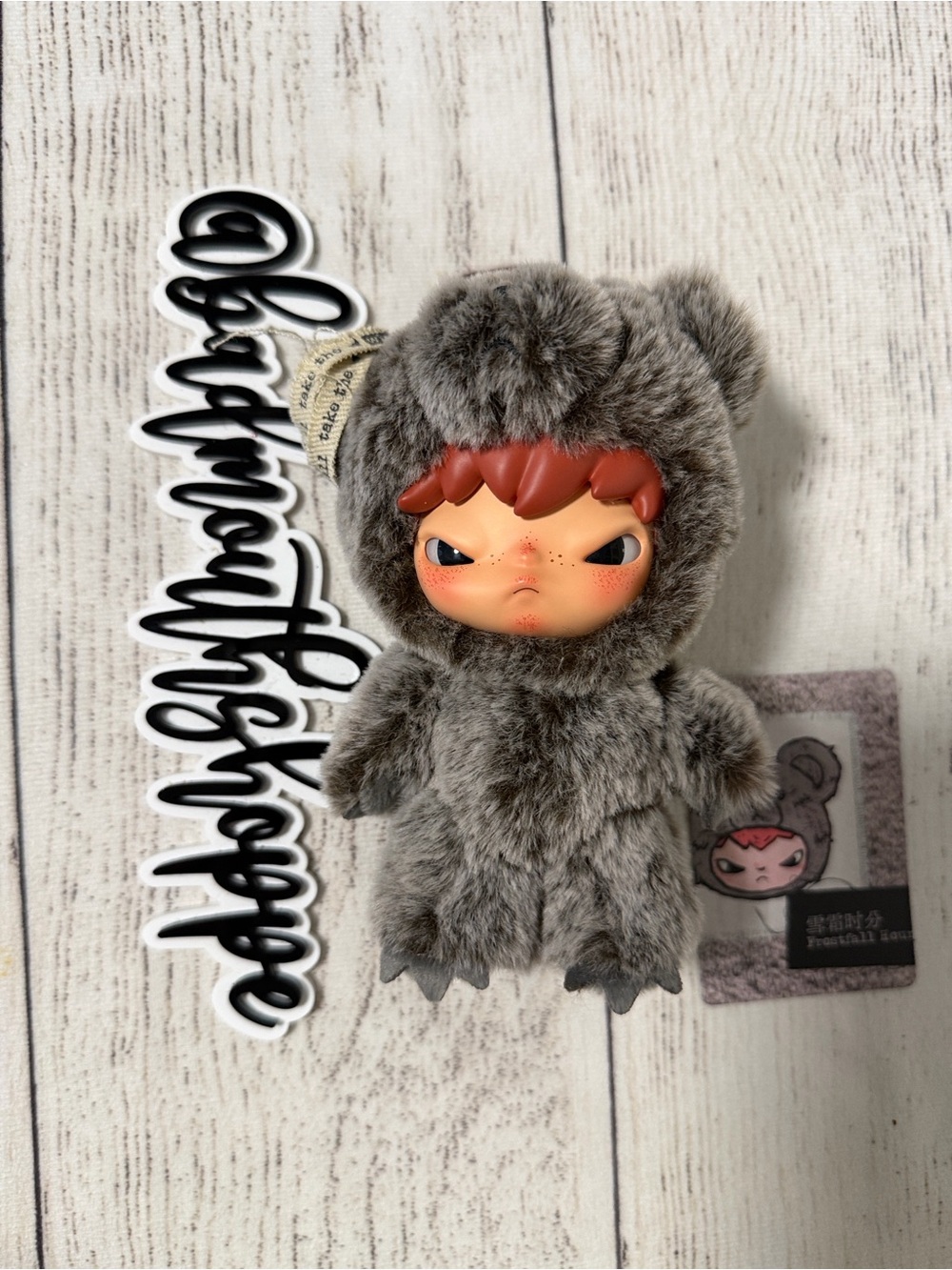 *Pop Mart Hirono Road Journal Series Plush Doll Pendant Blind Box Frostfall Hour